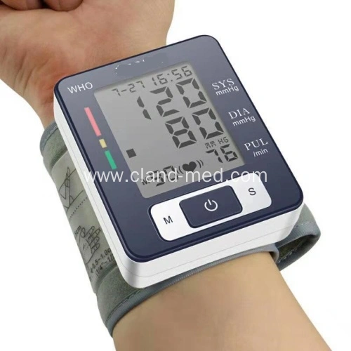 Digital Wrist Type Watch Blood Pressure Monitor China Manufacturer